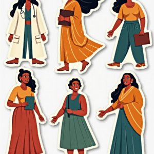 Culture India - Sticker Sheet v21